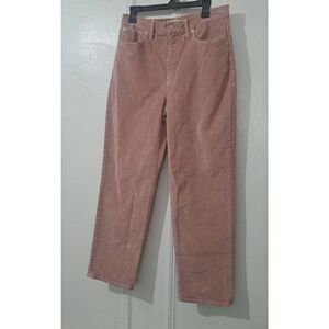 Madewell womens size 30 THE PERFECT VINTAGE STRAIGHT blush pink corduroy pants